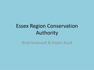 Essex Region Conservation Authority