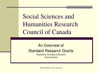 Social Sciences and Humanities Research Council of Canada