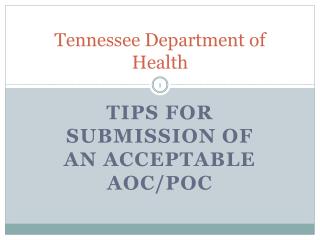 Tennessee Department of Health