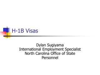 H-1B Visas