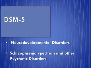 DSM-5