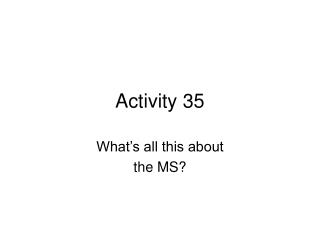 Activity 35