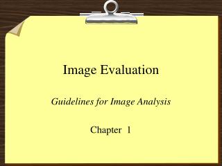 Image Evaluation