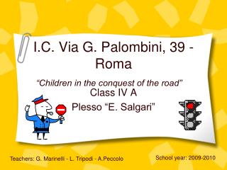 I.C. Via G. Palombini, 39 - Roma