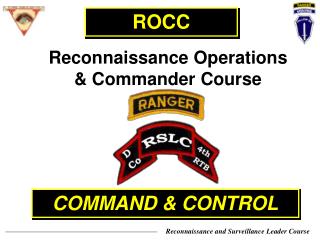 COMMAND &amp; CONTROL