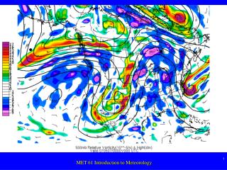 MET 61 Introduction to Meteorology - Lecture 11