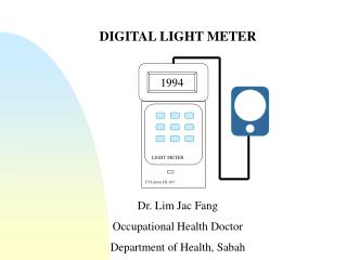 DIGITAL LIGHT METER