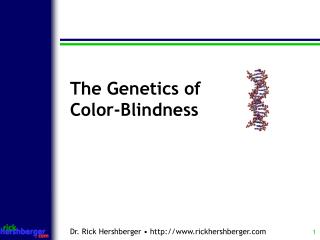 The Genetics of Color-Blindness