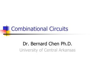 Combinational Circuits