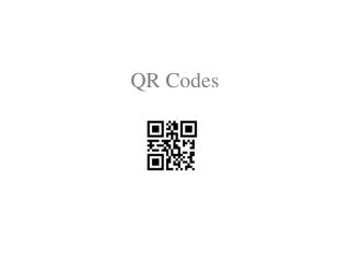 QR Codes