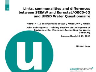 MEDSTAT II Environment Sector / UNESCWA / UNSD