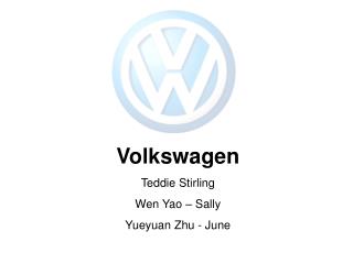 Volkswagen Teddie Stirling Wen Yao – Sally Yueyuan Zhu - June