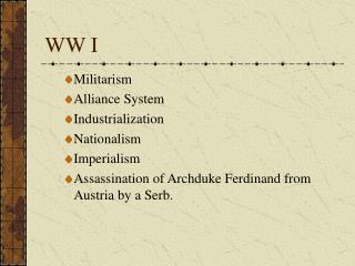 WW I