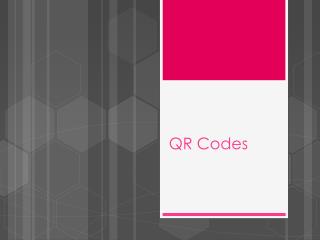QR Codes