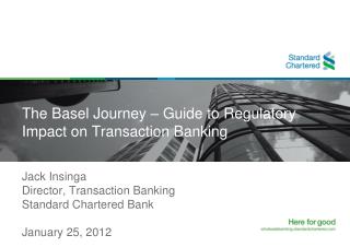 The Basel Journey – Guide to Regulatory Impact on Transaction Banking