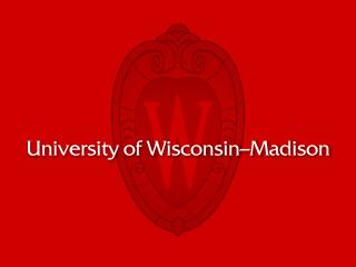 The University of Wisconsin-Madison is a public land -grant institution established in 1848.