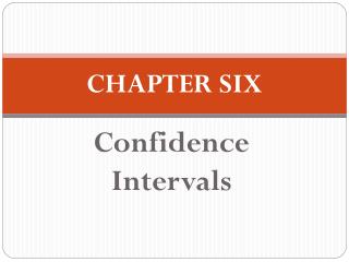 CHAPTER SIX
