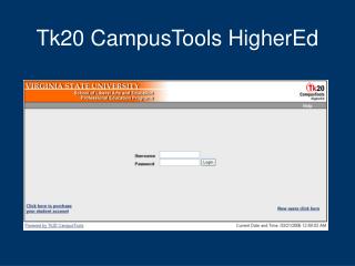 Tk20 CampusTools HigherEd