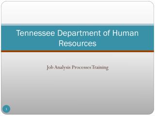 Tennessee Department of Human Resources