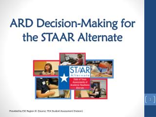 ARD Decision-Making for the STAAR Alternate