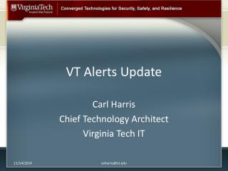 VT Alerts Update