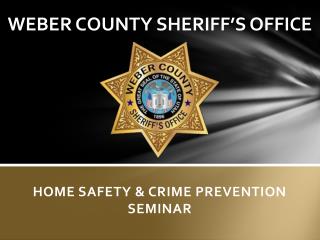 WEBER COUNTY SHERIFF’S OFFICE