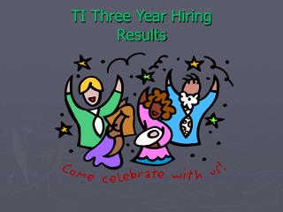 TI Three Year Hiring Results