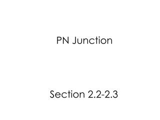 PN Junction