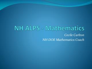 NH ALPS - Mathematics