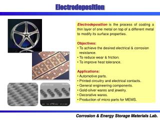 electrodeposition process