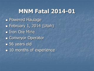 MNM Fatal 2014-01
