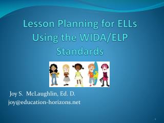 Lesson Planning for ELLs Using the WIDA/ELP Standards