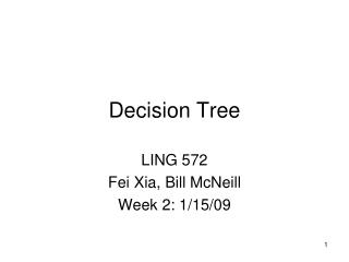 Decision Tree