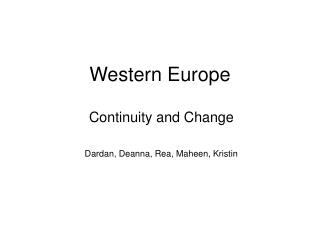 Western Europe