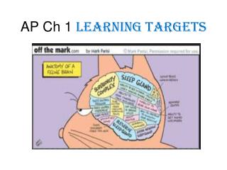 AP Ch 1 Learning Targets