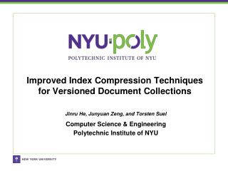 Improved Index Compression Techniques for Versioned Document Collections