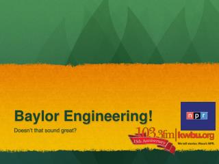 Baylor Engineering!