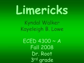 Limericks