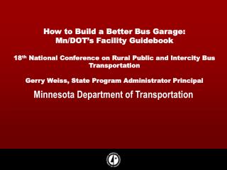 Minnesota Department of Transportation