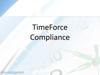 TimeForce Compliance