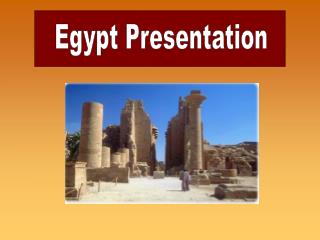 Egypt Presentation