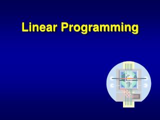 Linear Programming