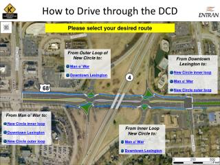 How to Drive through the DCD