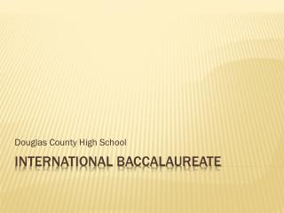 International Baccalaureate