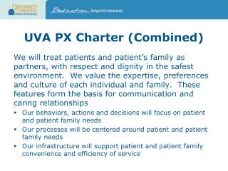 UVA PX Charter (Combined)