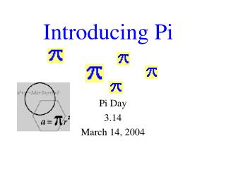 Introducing Pi