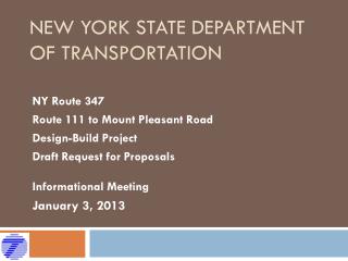 New York State Department of Transportation