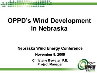 OPPD’s Wind Development in Nebraska