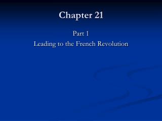 Chapter 21