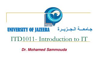 ITD1011- Introduction to IT